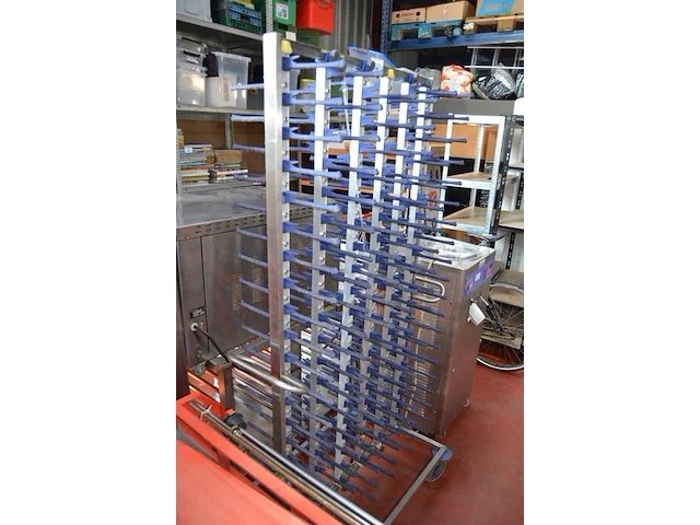 Verrijdbaar inox rek - afbeelding 3 van  4