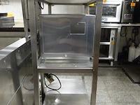 Verrijdbaar inox rek - afbeelding 2 van  3