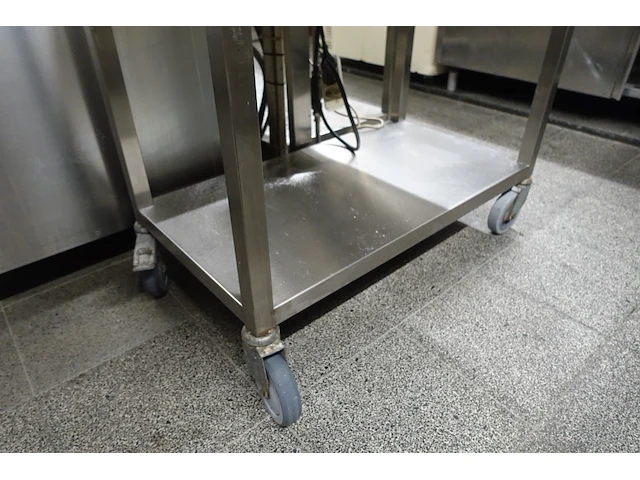 Verrijdbaar inox rek - afbeelding 3 van  3
