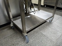 Verrijdbaar inox rek - afbeelding 3 van  3
