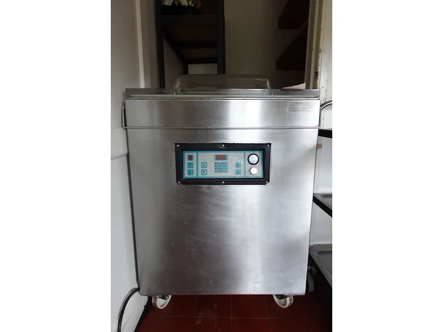 Verrijdbaar inox vacuümmachine henkelman - afbeelding 1 van  7