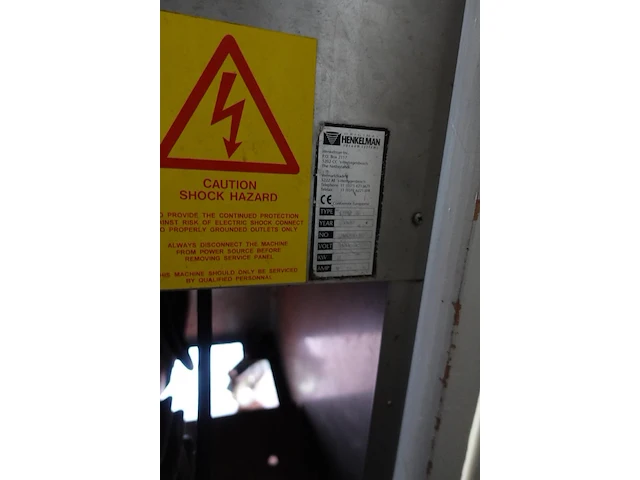 Verrijdbaar inox vacuümmachine henkelman - afbeelding 6 van  7