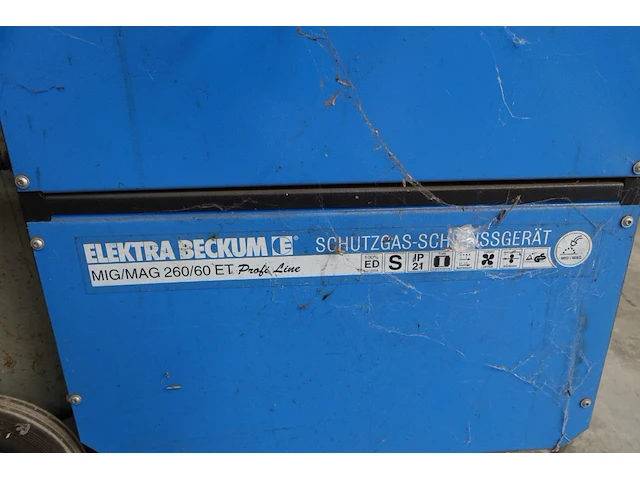 Verrijdbaar lasapparaat elektra beckum - afbeelding 3 van  6