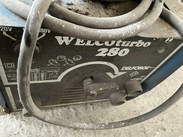 Verrijdbaar lasapparaat welcoturbo 280 - afbeelding 3 van  5