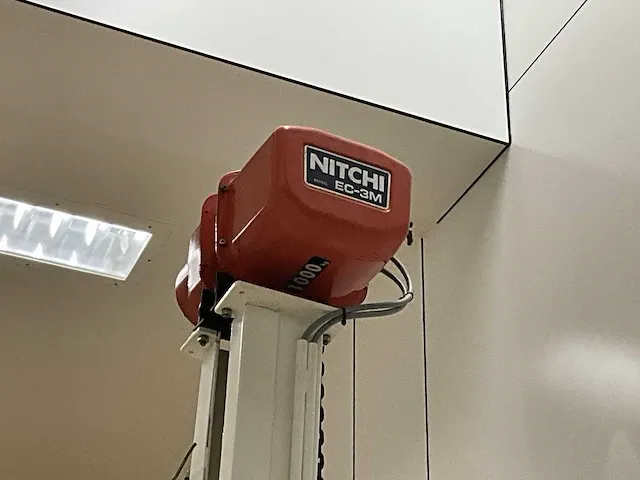Verrijdbaar lift/heftoestel vv takel nitchi ec-3m - afbeelding 5 van  9