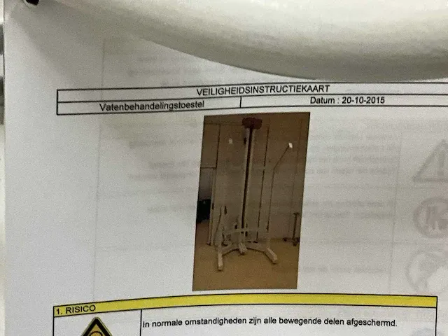 Verrijdbaar lift/heftoestel vv takel nitchi ec-3m - afbeelding 6 van  9