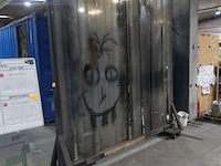 Verrijdbaar metalen lakscherm - afbeelding 1 van  1