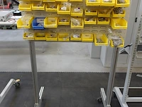 Verrijdbaar metalen rek - afbeelding 3 van  4