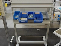 Verrijdbaar metalen rek - afbeelding 2 van  2