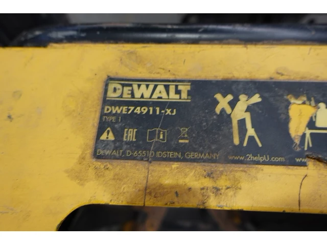 Verrijdbaar onderstel dewalt - afbeelding 2 van  2