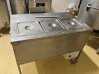 Verrijdbaar rvs bain-marie toestel get. dirac - afbeelding 2 van  7