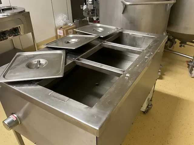 Verrijdbaar rvs bain-marie toestel get. dirac - afbeelding 6 van  7