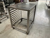 Verrijdbaar rvs onderstel - afbeelding 1 van  5