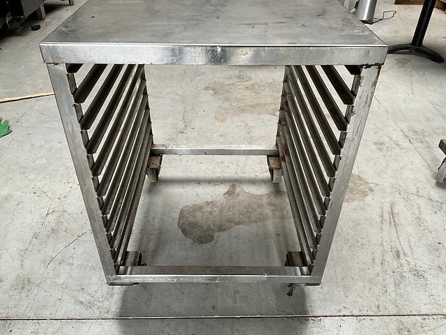 Verrijdbaar rvs onderstel - afbeelding 2 van  5