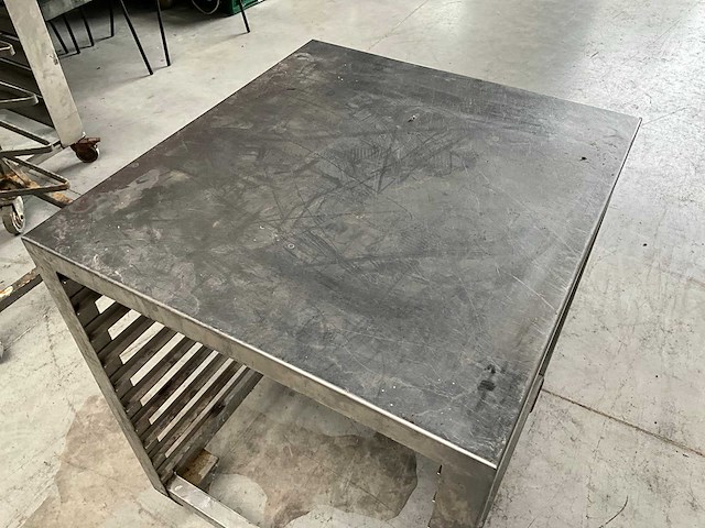 Verrijdbaar rvs onderstel - afbeelding 3 van  5