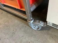 Verrijdbaar rvs werktafel - afbeelding 3 van  3