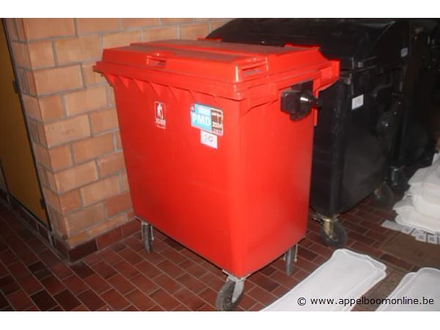 Verrijdbare afvalcontainer - afbeelding 1 van  1