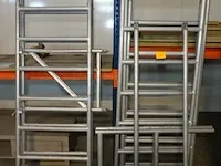 Verrijdbare alu stelling - afbeelding 3 van  4