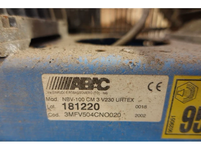Verrijdbare compressor abac - afbeelding 3 van  3