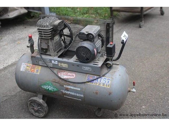 Verrijdbare compressor airpress hl 310/100 - afbeelding 2 van  3