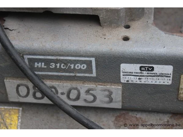 Verrijdbare compressor airpress hl 310/100 - afbeelding 3 van  3