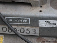 Verrijdbare compressor airpress hl 310/100 - afbeelding 3 van  3