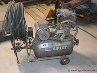 Verrijdbare compressor atlas copco airlet - afbeelding 1 van  2