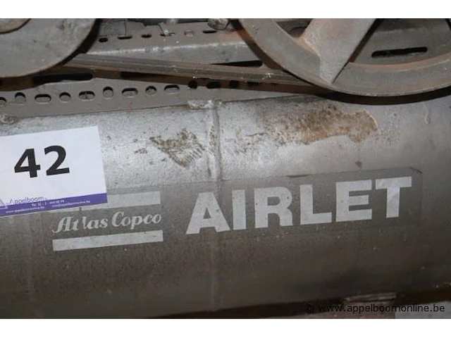 Verrijdbare compressor atlas copco airlet - afbeelding 2 van  2