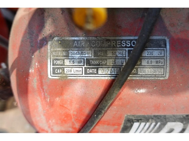 Verrijdbare compressor dynam air - afbeelding 3 van  3