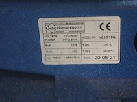 Verrijdbare compressor febe compressoren, 100l, bj 2021 - afbeelding 2 van  2