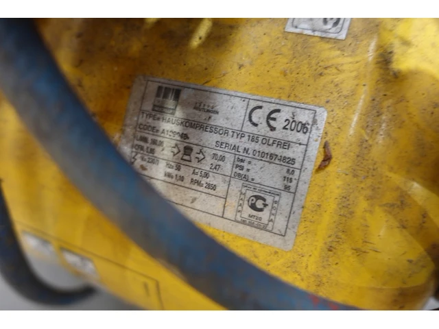 Verrijdbare compressor - afbeelding 3 van  3