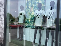 Verrijdbare display met 3 paspoppen - afbeelding 5 van  5