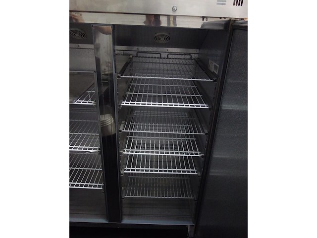 Verrijdbare/ dubbele inox koelkast combisteel - afbeelding 4 van  6