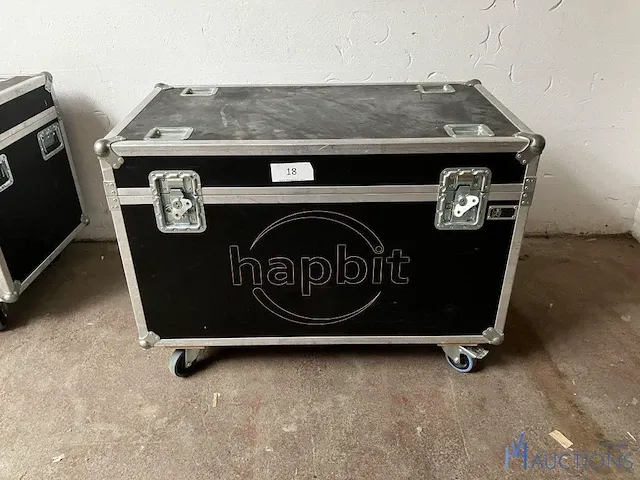 Verrijdbare flightcase coffrefort - afbeelding 1 van  3