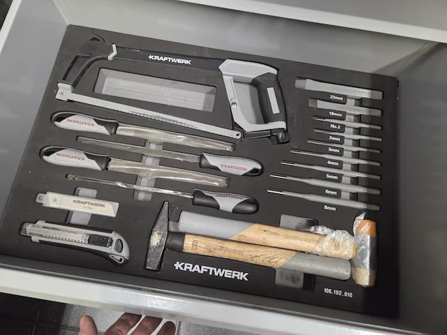 Verrijdbare gereedschapskar kraftwerk bt 700 - afbeelding 2 van  11