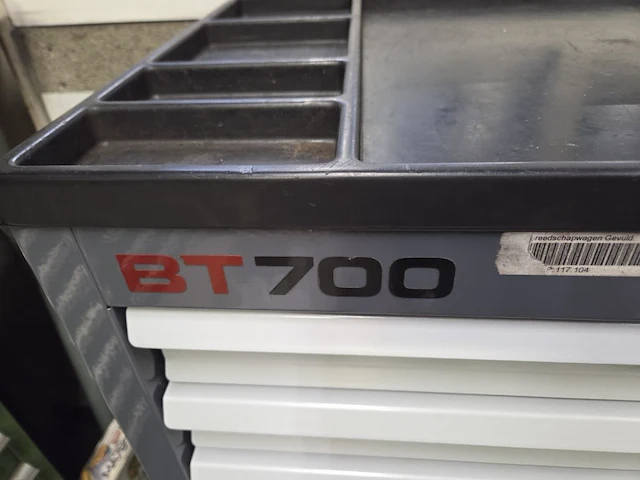Verrijdbare gereedschapskar kraftwerk bt 700 - afbeelding 5 van  11