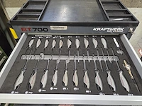 Verrijdbare gereedschapskar kraftwerk bt 700 - afbeelding 6 van  11