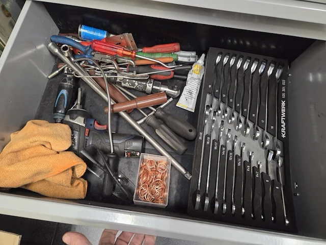 Verrijdbare gereedschapskar kraftwerk bt 700 - afbeelding 11 van  11