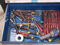 Verrijdbare gereedschapswagen scheppach met inhoud - afbeelding 5 van  5