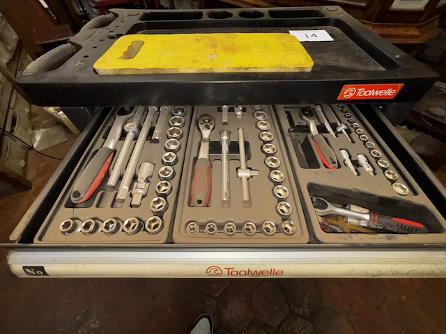 Verrijdbare gereeschapskar toolwelle - afbeelding 3 van  10