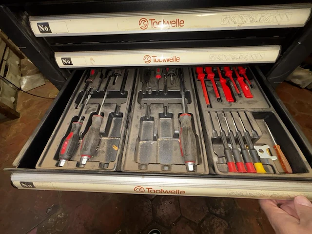 Verrijdbare gereeschapskar toolwelle - afbeelding 5 van  10