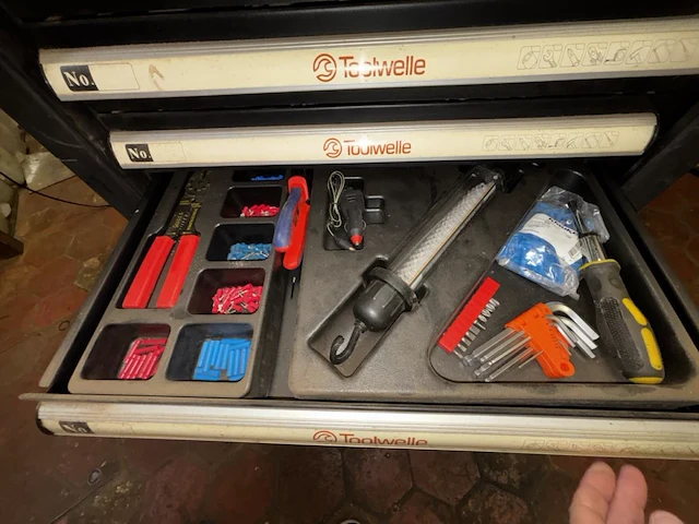 Verrijdbare gereeschapskar toolwelle - afbeelding 6 van  10
