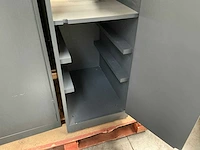 Verrijdbare houten opbergkast (2x) - afbeelding 5 van  8