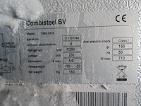 Verrijdbare inox diepvries combisteel + inhoud - afbeelding 6 van  6