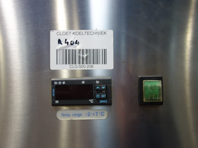 Verrijdbare inox koelkast afinox - afbeelding 5 van  12