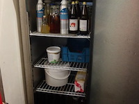 Verrijdbare inox koelkast combisteel - afbeelding 2 van  4