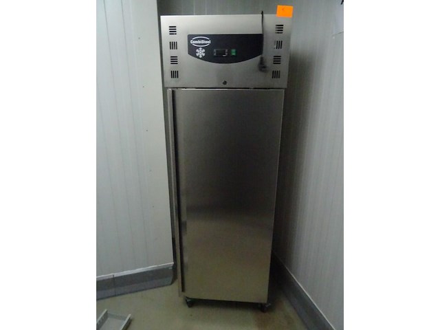 Verrijdbare inox koelkast combisteel - afbeelding 1 van  5