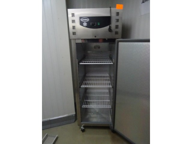 Verrijdbare inox koelkast combisteel - afbeelding 2 van  5