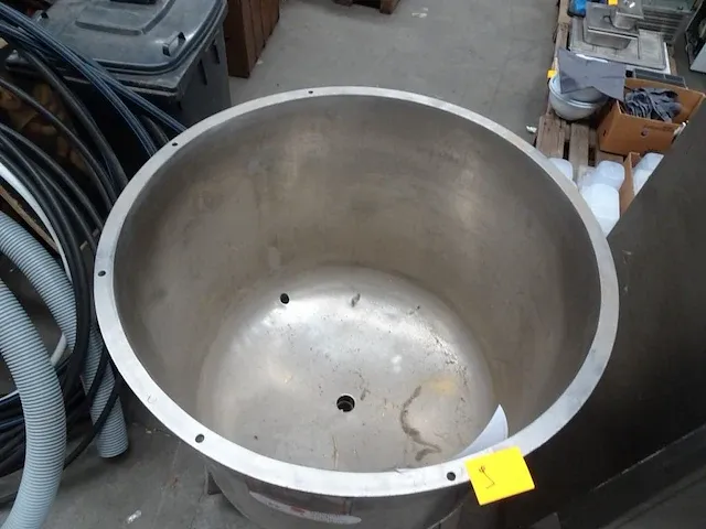Verrijdbare inox tank - afbeelding 2 van  4