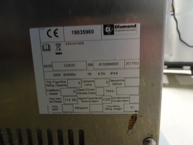 Verrijdbare inox warmhoudkast diamond - afbeelding 4 van  5